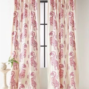 Anthropology Fleming curtains 2 panels size 84x50